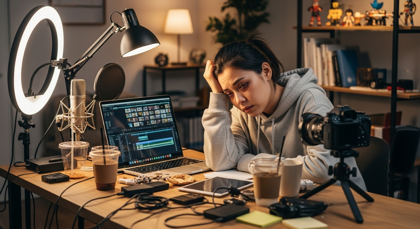 撮影だけで手一杯